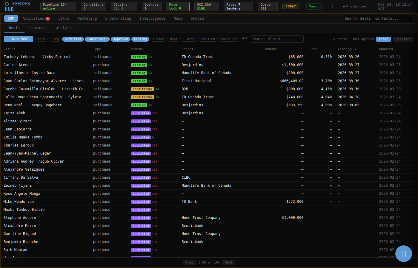 Mon Espace bilingual client portal